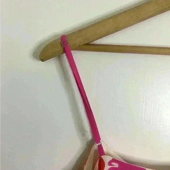 Women’s Brand New Banana Republic Tank in Gorgeous Pink & Orange Design Size  14 - Picture 6 of 7